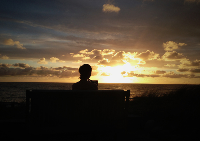 Sonnenuntergang auf Sylt genießen