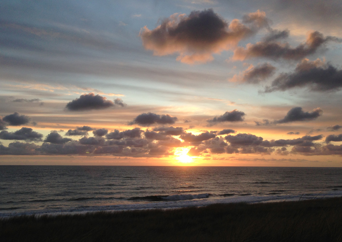 Sonnenuntergang auf Sylt