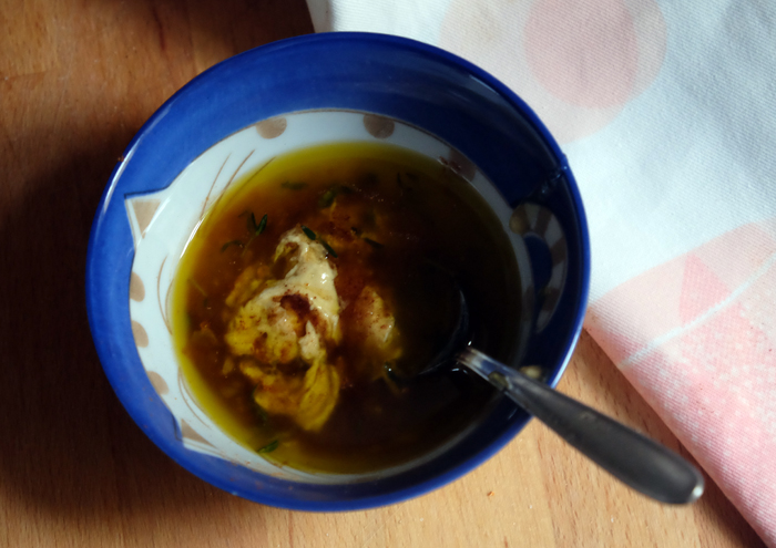 Die Marinade für die Chicken Wings zubereiten