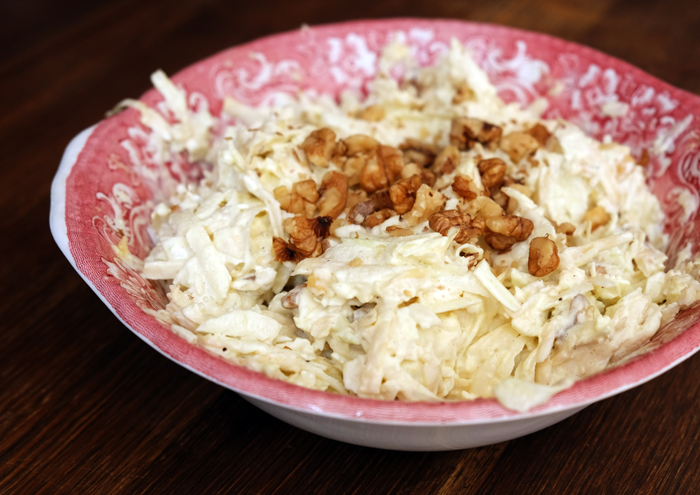 Waldorfsalat gut durchziehen lassen